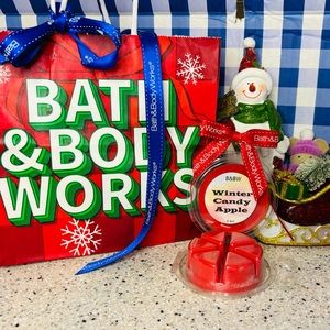 Bath and Body Works Wax Melts Winter Candy Apple